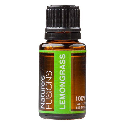 Lemongrass Essential Oil - Nature's Fusion - 15ml